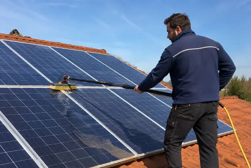 Nettoyage et entretien de panneaux solaires à Beignon